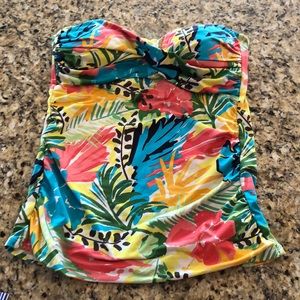 Swim top size large Anne cole with highwaistbottom